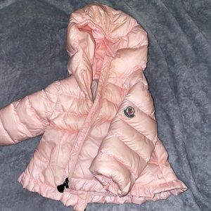 Moncler puffer size 3-6 months